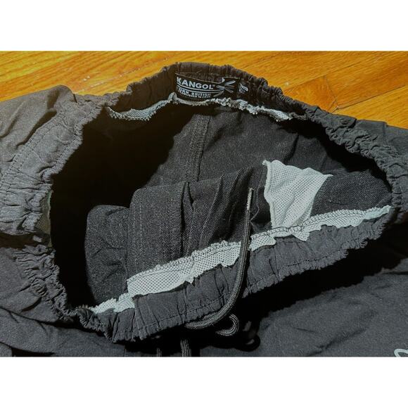 Fashion Swim Shorts KANGOL SWIM SHORT LOGO Men BlackSize XXL - Picture 5 of 7